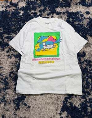 Vintage The Humane Society of the United States Member Graphic T-Shirt